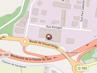 Carte de Nissan à Quimper