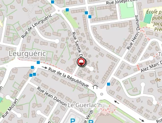 Carte de Beduneau Pierre à Quimper