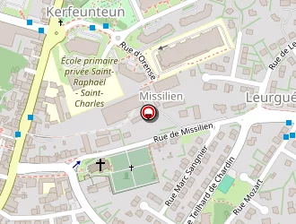 Carte de Nizart Paul à Quimper