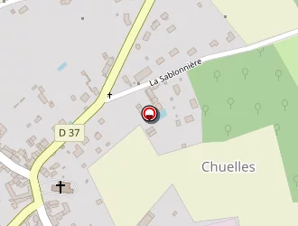 Carte de La Poste à Chuelles