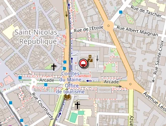 Carte de La Petite Sarthoise à Mans (le)