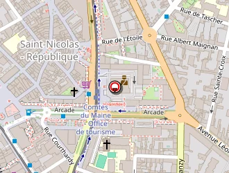 Carte de Ateliers Tonin à Mans (le)