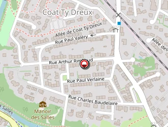 Carte de Capitaine Xavier à Quimper