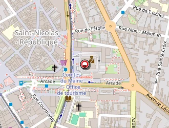 Carte de Oversea à Mans (le)