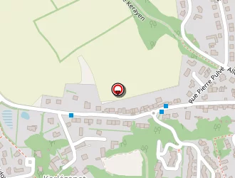 Carte de Cap Finistère à Quimper