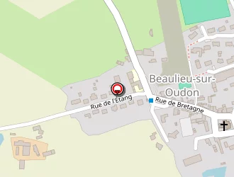 Carte de Mairie à Beaulieu-sur-oudon