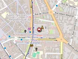 Carte de Creperie Sarrazine à Mans (le)