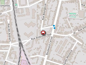 Carte de Centre De Danse Studio 2 à Mans (le)