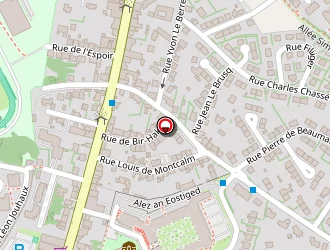 Carte de Run And Swim à Quimper