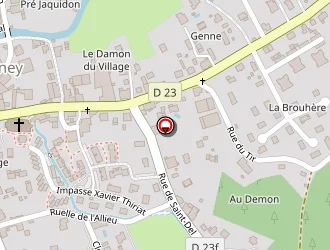 Carte de Société Nouvelle Lemblé à Vagney