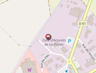 Carte de Entrepôt Des Lots à Plélan-le-grand