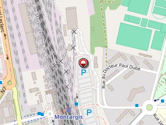 Carte de Les Hôtels Dorele à Montargis