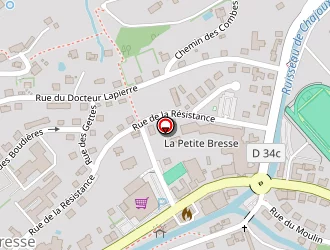 Carte de Ehpad à Bresse (la)