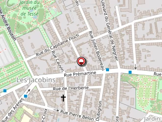 Carte de Racine B.e à Mans (le)