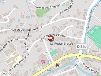 Carte de Mougel Gilbert à Bresse (la)