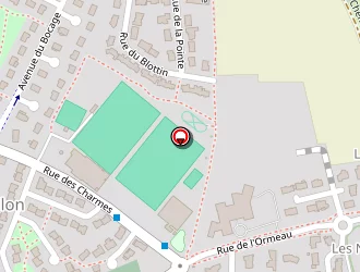 Carte de Terrain De Pétanque à Rouillon