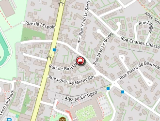 Carte de Les Joyaux Des Vignes à Quimper