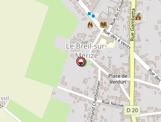 Carte de Vival à Breil-sur-mérize (le)