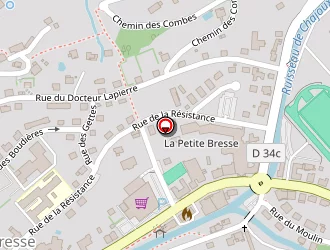 Carte de Centre Communal Action Sociale (ccas) à Bresse (la)