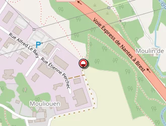 Carte de Fivialys à Quimper