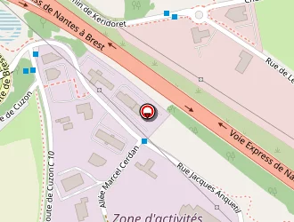 Carte de Eeri à Quimper