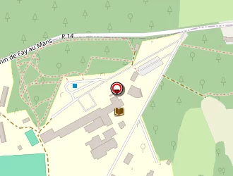 Carte de Cfppa La Germinière à Rouillon