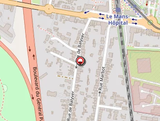 Carte de Le Lijours Diagnostics à Mans (le)