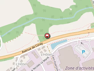 Carte de Prigent-abiven Cornouaille à Ergué-gabéric