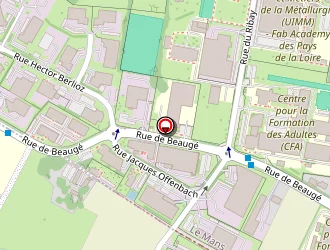 Carte de Sas Galaxy à Mans (le)