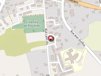 Carte de Ehpad Ty Amzer Vad à Plouhinec