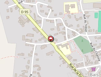 Carte de Valotaire à Bais