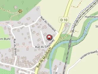 Carte de Presbytère Protestant à Metzeral