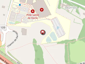 Carte de American Car Wash à Quimper