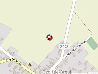 Carte de E.c.bat à Ozoir-le-breuil