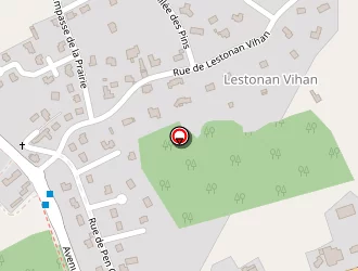 Carte de Cuzon à Ergué-gabéric