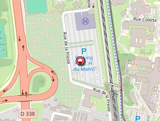 Carte de Orthopedic'mans à Mans (le)