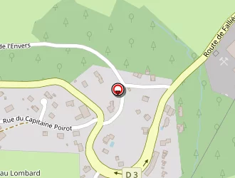 Carte de Thalasso De Fallières à Saint-nabord