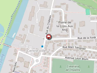 Carte de Sabay à Châlette-sur-loing