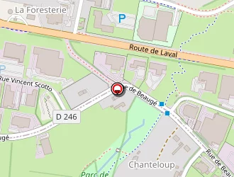 Carte de Moneuze Jacques à Rouillon