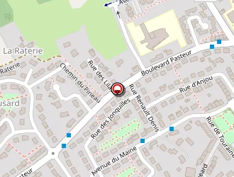 Carte de Le Bener à Yvré-l'évêque