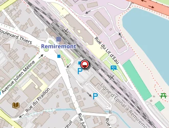 Carte de Plan D'eau à Remiremont