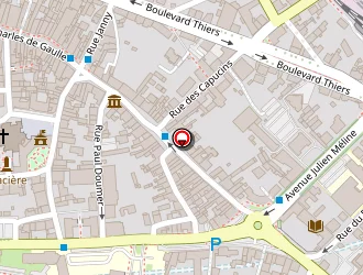 Carte de Hsbc France (agence) à Remiremont