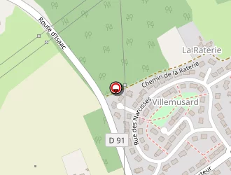 Carte de Léon Alain à Yvré-l'évêque