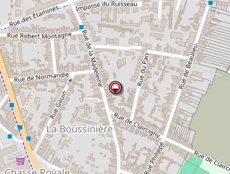 Carte de Complexe Sportif Claircigny à Mans (le)