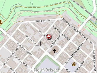 Carte de Ecole Primaire à Neuf-brisach