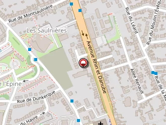 Carte de Le Normandie à Mans (le)