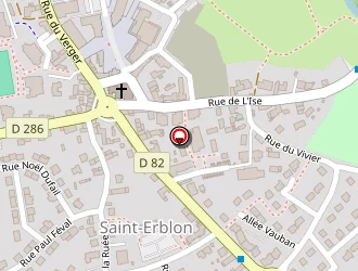 Carte de Sotrap à Saint-erblon