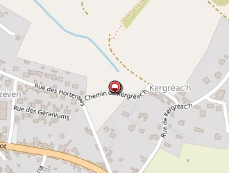 Carte de Ty Bout D'fil à Plouhinec