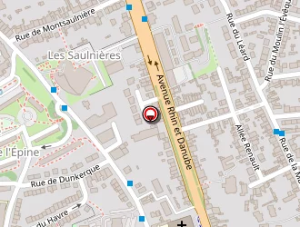 Carte de Régicom Le Mans à Mans (le)