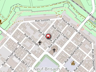 Carte de Matton Frères à Neuf-brisach